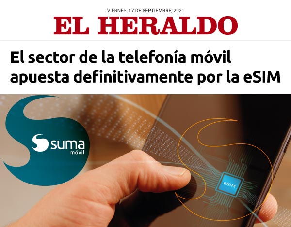 SUMA móvil - Noticia: El sector de la telefonía móvil apuesta definitivamente por la eSIM