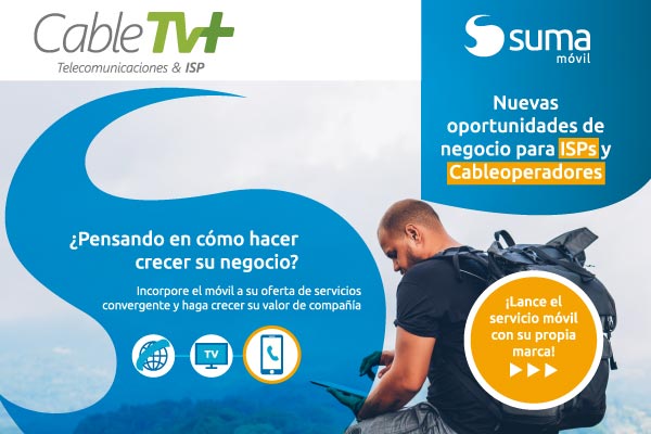 SUMA móvil - Noticia: SUMA móvil analiza en Expo ISP Perú 2022 las posibilidades que brinda el móvil para ISPs