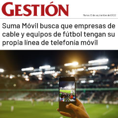 SUMA móvil busca que empresas de cable y equipos de fútbol tengan su propia línea de telefonía móvil